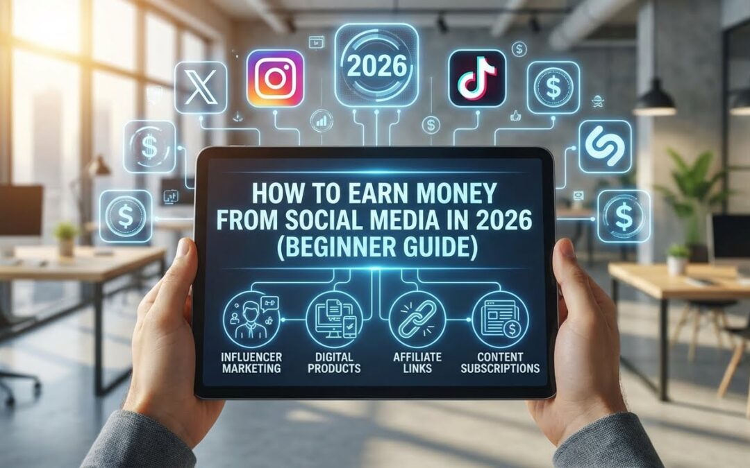 How You Can Earn Money from Social Media (Beginner Guide)
