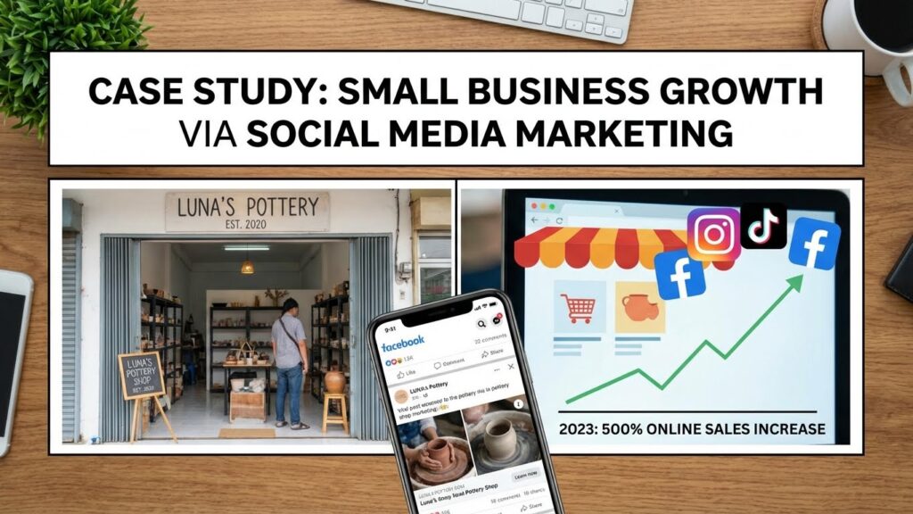 How a Small Business Grew Using Social Media Marketing