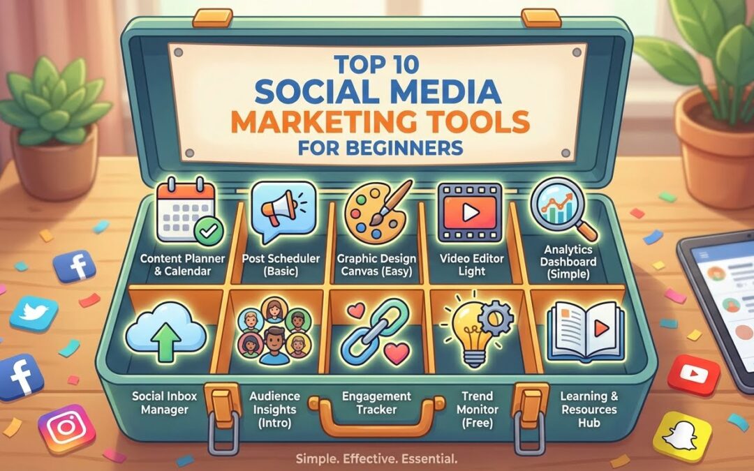 Top 10 Social Media Marketing Tools for Beginners (2026 Guide)